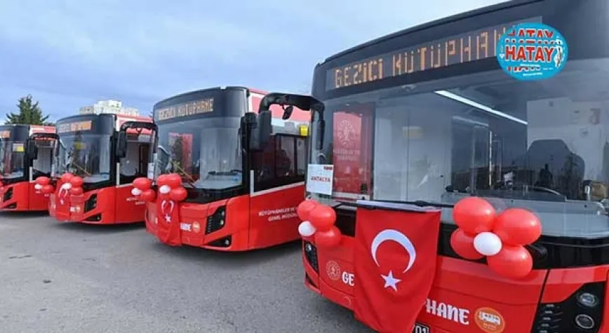 BAKAN ERSOY 10 YENİ GEZİCİ KÜTÜPHANEYİ İLLERİNE UĞURLADI