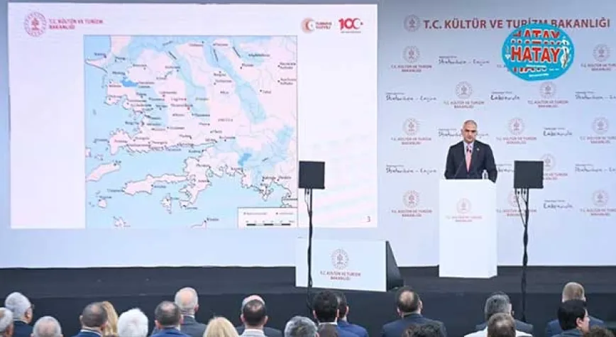 BAKAN ERSOY GELECEĞE MİRAS STRATONIKEIA ANTİK KENTİ PROJESİNİ TANITTI