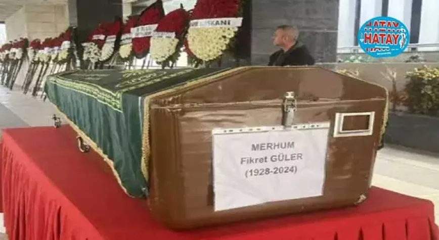 Bakan Güler'in babası son yolculuğuna uğurlandı