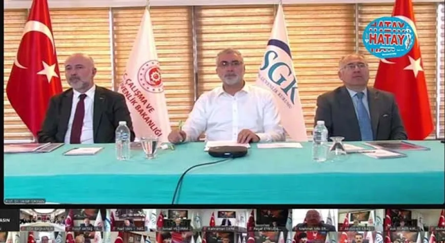 Bakan Işıkhan, 81 İlin SGK İl Müdürleri ile Toplantı Yaptı