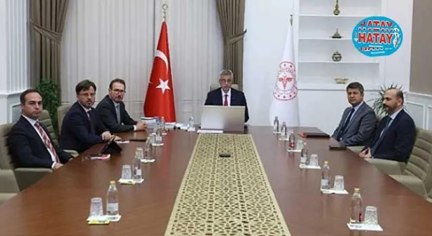 BAKAN MEMİŞOĞLU İL SAĞLIK MÜDÜRLERİNİ TOPLADI