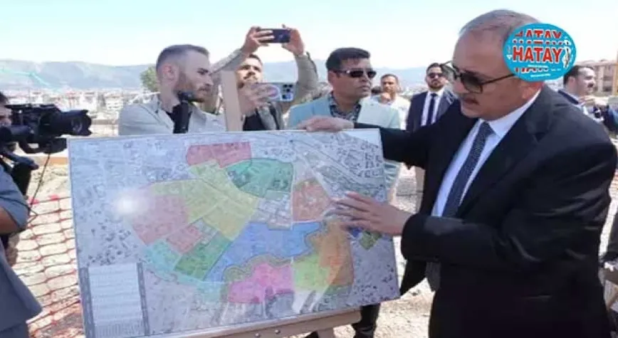 Bakan Özhaseki Hatay'da