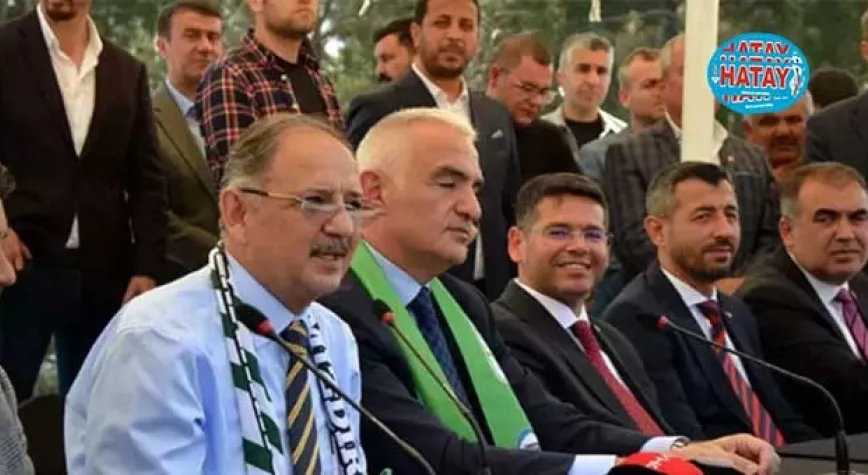 Bakan Özhaseki: Onlar deprem turistiydi