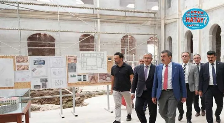 BAKAN TEKİN, TARİHİ OKULLARDA İNCELEMELERDE BULUNDU