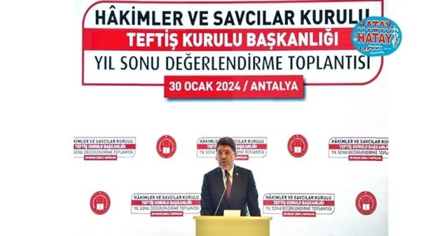 BAKAN TUNÇ: TÜRK YARGISININ YIPRATILMASINA MÜSAADE ETMEYİZ