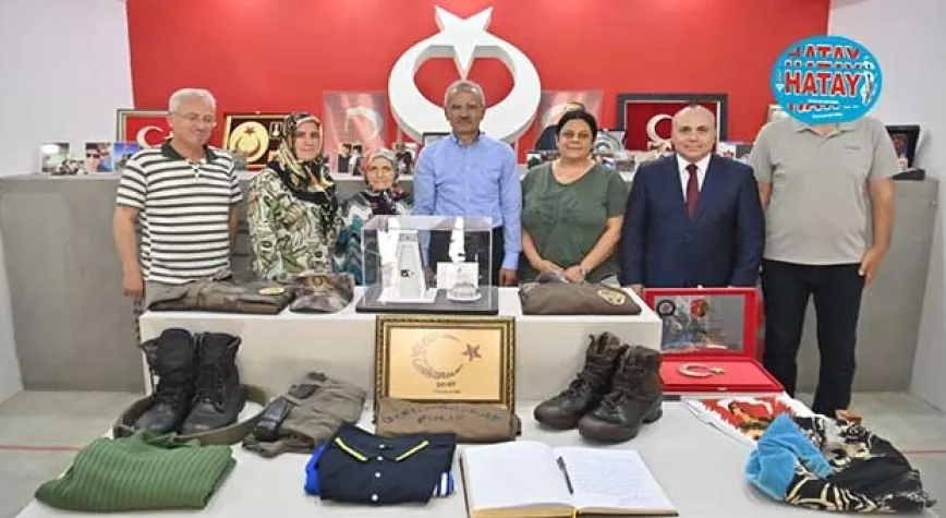 BAKAN URALOĞLU’NDAN 15 TEMMUZ ŞEHİDİNİN AİLESİNE ZİYARET