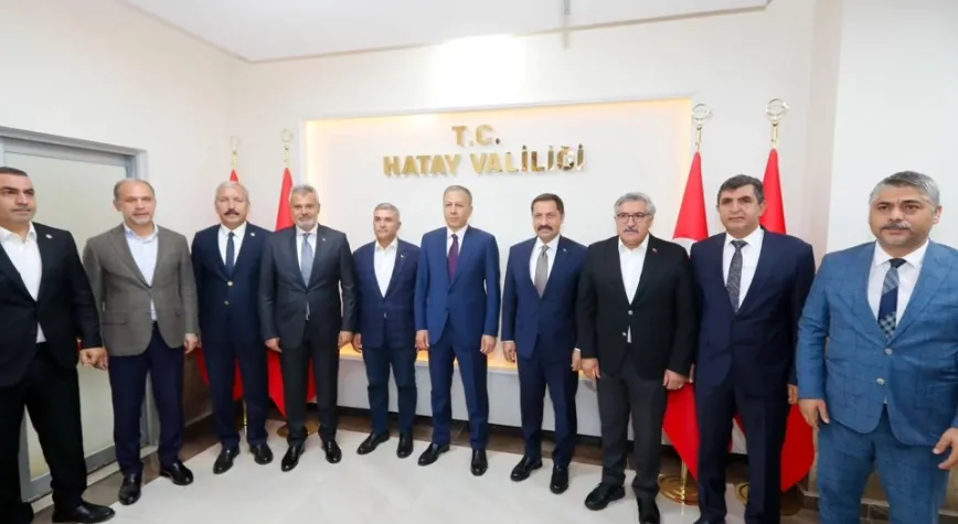 BAKAN YERLİKAYA’DAN VALİ MASATLI’YA ZİYARET