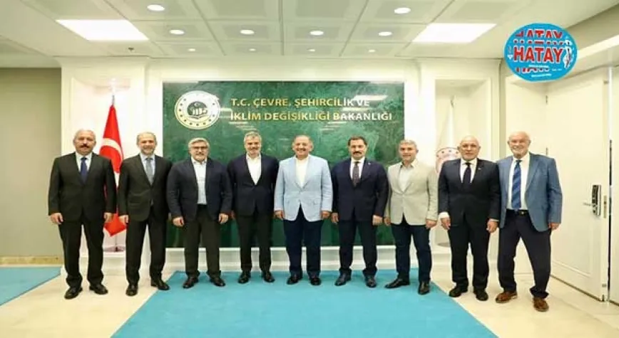 BAKANLARI ZİYARET ETTİLER