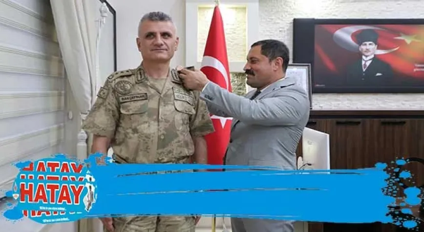 BAKÇEPINAR’A RÜTBESİNİ VALİ TAKTI