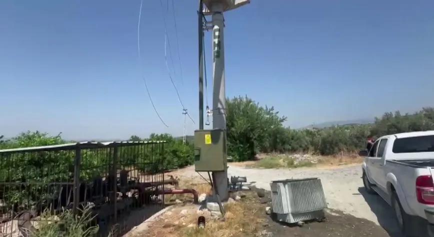 Bakır Hırsızlığı Narenciye Bahçelerini Susuz Bıraktı
