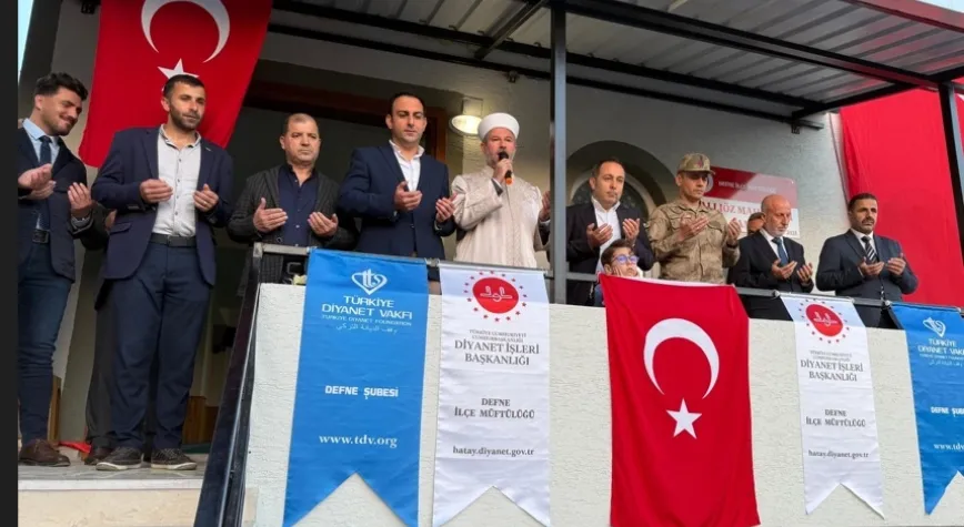 Ballıöz Mahallesi Camii Dualarla Açıldı