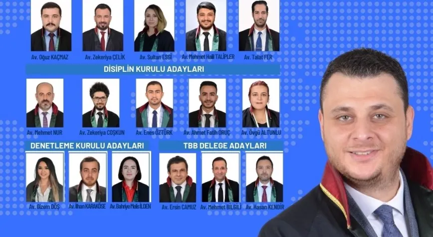 Baro Başkan Adayı Av.İlhan Tümer’den Güçlü Yönetim ,Güçlü kadro