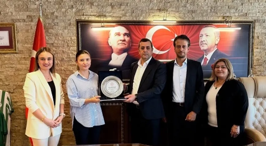 Başhekim Alkanat’tan Başkan Yumuşak’a Ziyaret