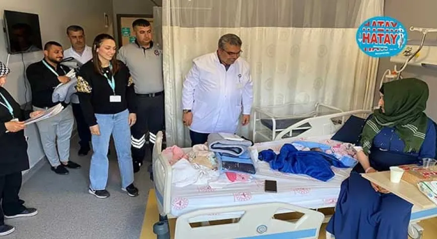 BAŞHEKİM SÖNMEZ’DEN SERVİS ZİYARETİ