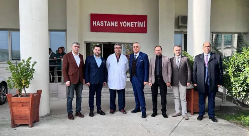 BAŞHEKİM SÖNMEZ’İ ZİYARET ETTİLER