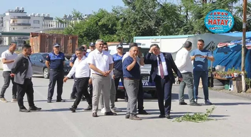 BAŞKAN AMAÇ ÇALIŞMALARI İNCELEDİ