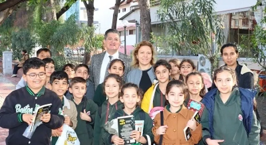 BAŞKAN AMAÇ MİSAFİRLERİNİ AĞIRLADI