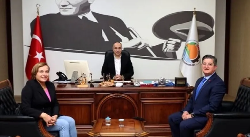 BAŞKAN AMAÇ RESMİ KURUMLARI ZİYARET ETTİ