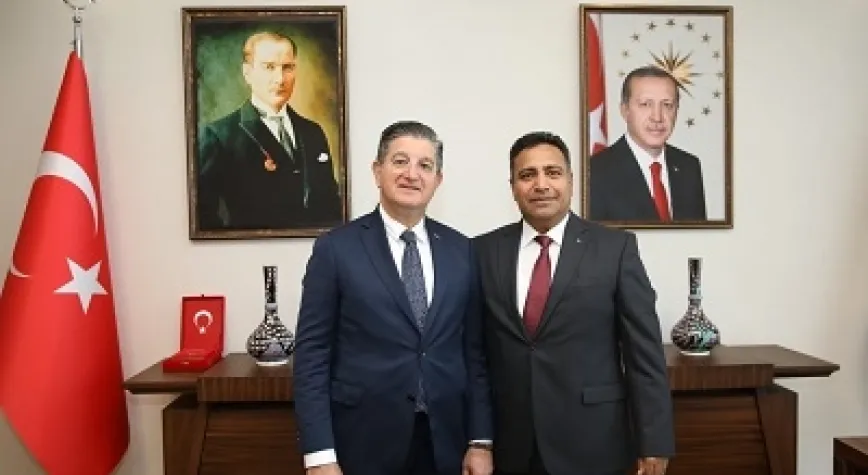 BAŞKAN AMAÇ'TAN DURUEL’E ZİYARET
