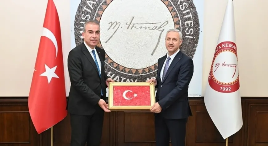 Başkan Çelik Rektör Eren’i Ziyaret Etti