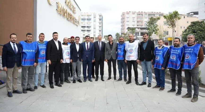 Başkan Öntürk, Grevdeki İşçilere Destek Verdi