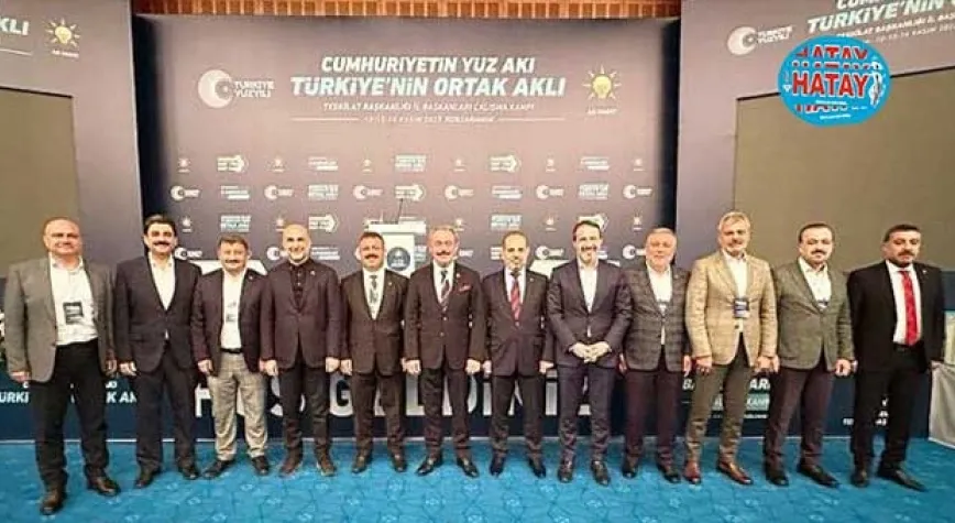 BAŞKAN ÖNTÜRK YEREL SEÇİM ÇALIŞMA KAMPINA KATILDI