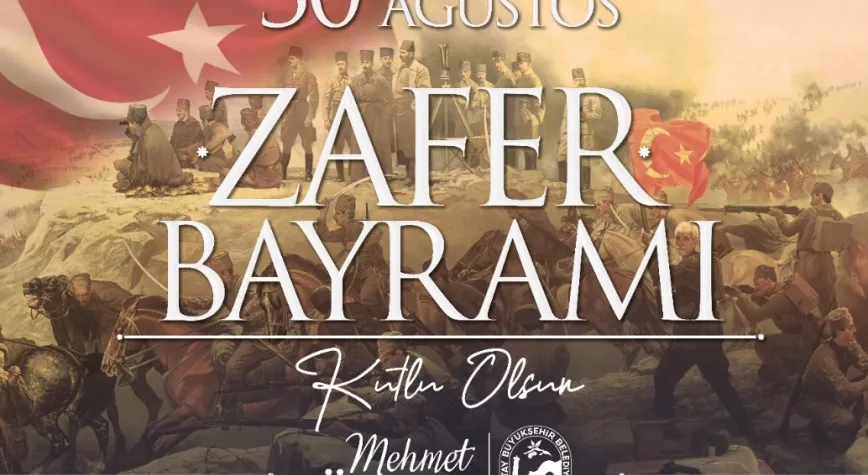 BAŞKAN ÖNTÜRK’TEN 30 AĞUSTOS ZAFER BAYRAMI MESAJI 
