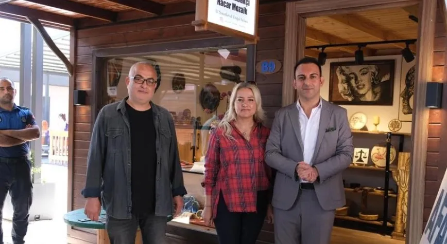 Başkan Özgün Sanatçılarla Buluştu