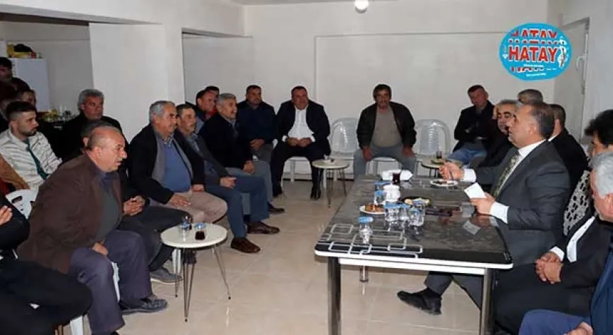 Başkan Sarı, Altınkaya’da  vatandaşlarla buluştu
