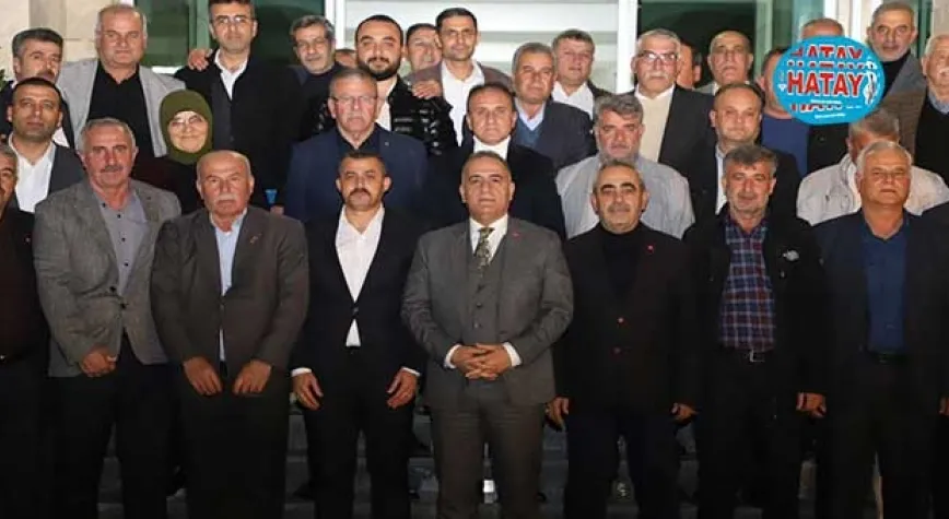 BAŞKAN SARI BELEDİYE MECLİS ÜYELERİYLE BİR ARAYA GELDİ