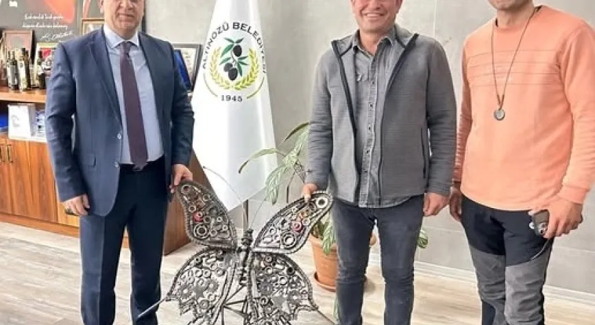 Başkan Sarı, Mervan Altınorak’ı Ağırladı