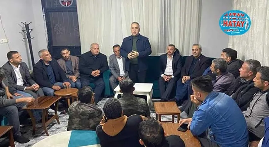 BAŞKAN SARI YARSELİ’DE DESTEK İSTEDİ