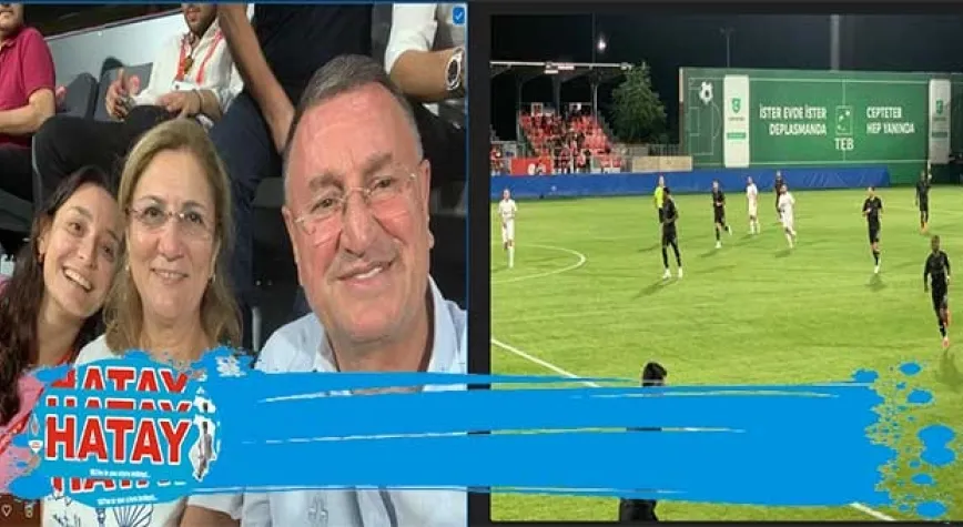 BAŞKAN SAVAŞ HATAY SPOR'U YALNIZ BIRAKMIYOR