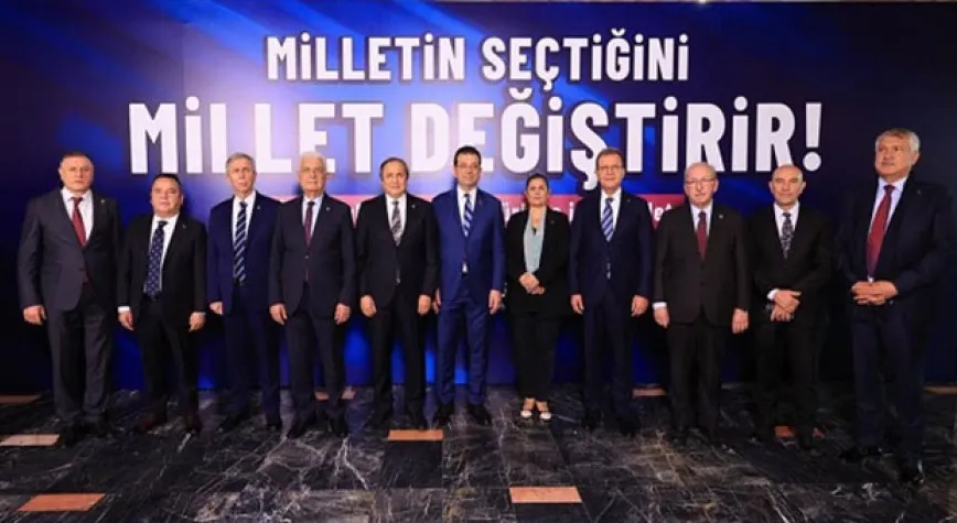 BAŞKAN SAVAŞ'TAN İMAMOĞLU'NA ZİYARET