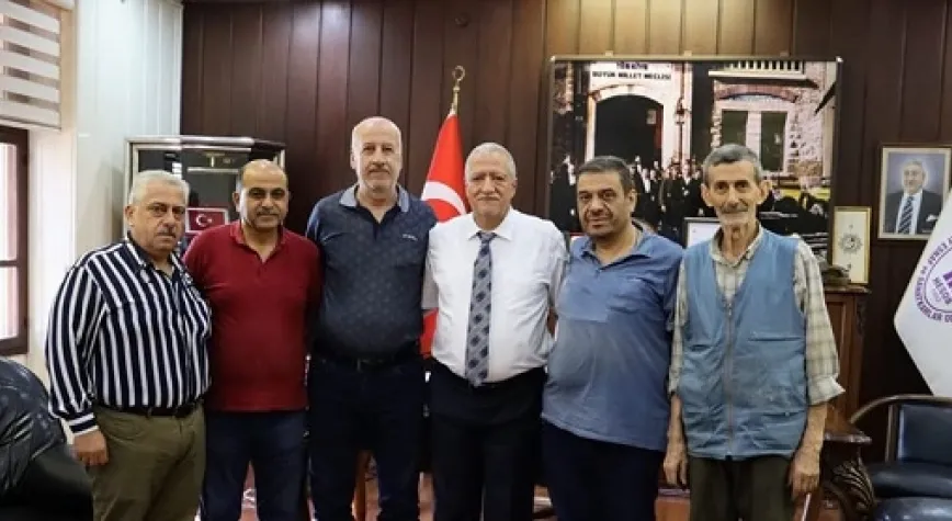 Başkan Teksöz’e Tebrik Ziyaretleri Sürüyor!