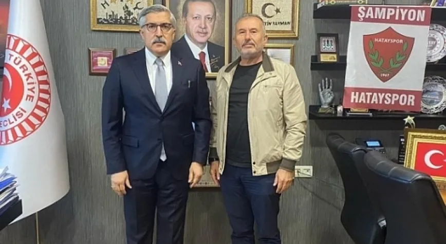 BAŞKAN TUTAR MİLLETVEKİLİ YAYMAN’I KUTLADI