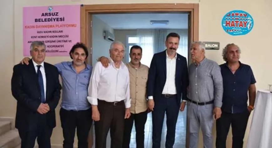 BAŞKAN ÜSTÜN VATANDAŞLARLA BİR ARAYA GELDİ!