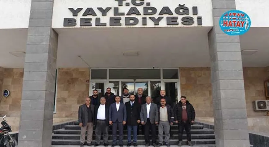 BAŞKAN YALÇIN’A DESTEK ZİYARETİ