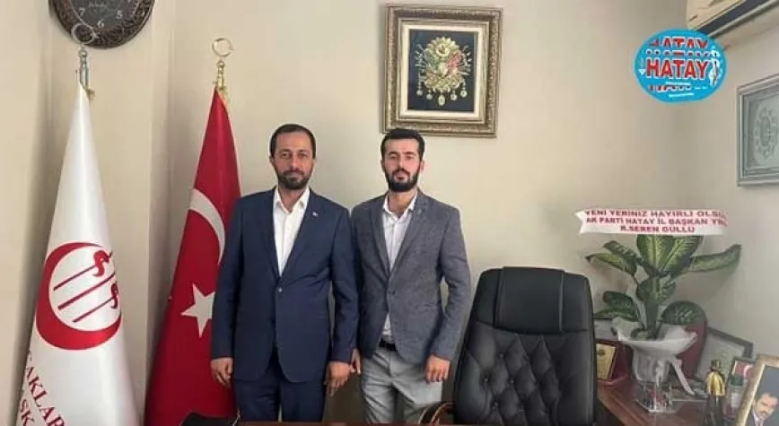 BAŞKAN YALÇIN’DAN ALPEREN OCAKLARI’NA ZİYARET