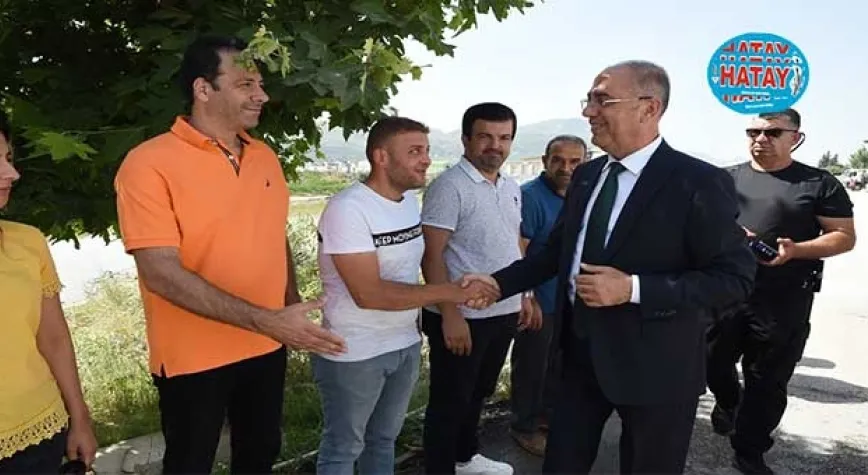 BAŞKAN YAPAR BELEDİYE PERSONELLERİYLE BAYRAMLAŞTI