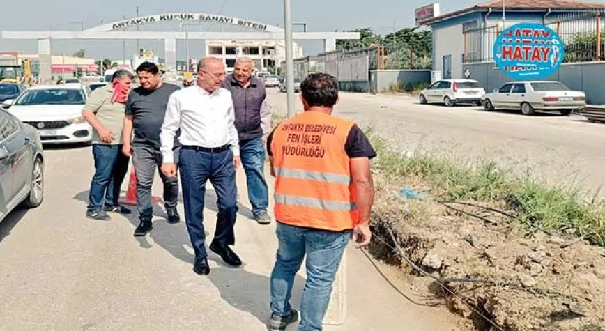 BAŞKAN YAPAR ÇALIŞMALARI İNCELEDİ
