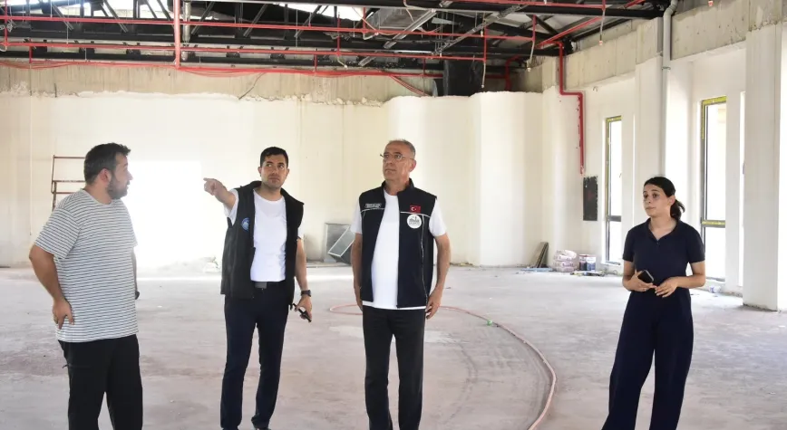 Başkan Yapar Devam Eden Projeleri İnceledi