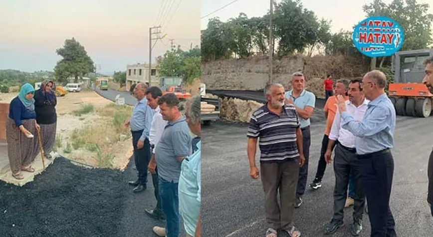 BAŞKAN YAPAR İNCELEMELERDE BULUNDU 