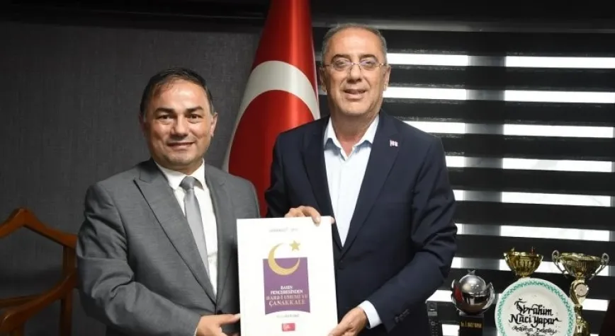 BAŞKAN YAPAR ORANLI’YI AĞIRLADI