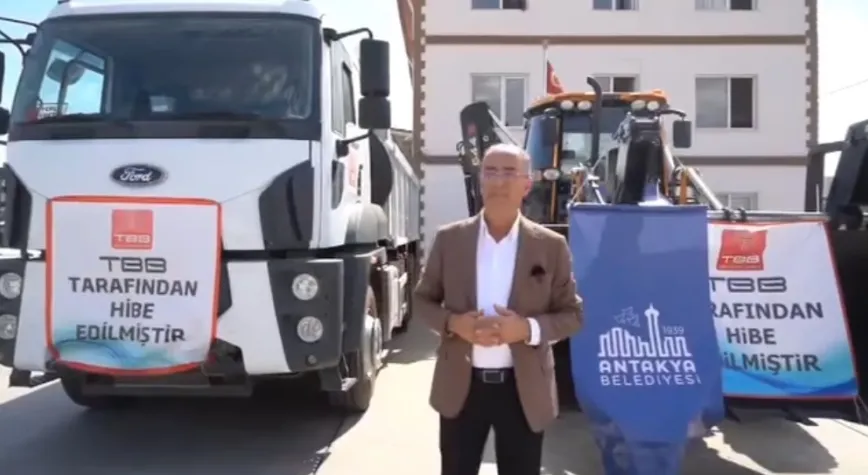 BAŞKAN YAPAR YENİ İŞ MAKİNELERİNİ TANITTI