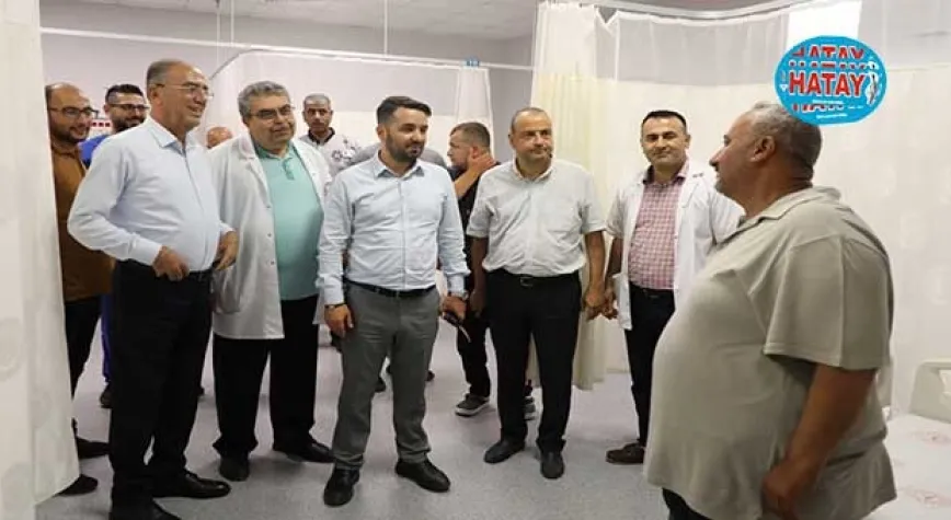 BAŞKAN YAPAR’DAN SÖNMEZ’E ZİYARET
