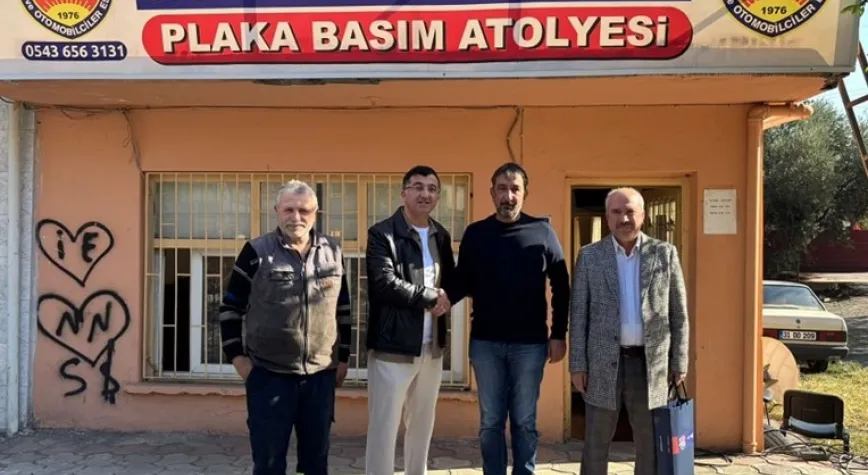 BAŞKAN YİĞİT’E ŞOFÖRLER GÜNÜ ZİYARETİ