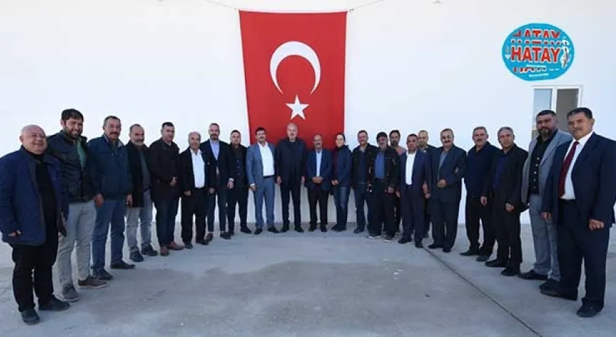 BAŞKAN YILMAZ MUHTARLARLA BİR ARAYA GELDİ