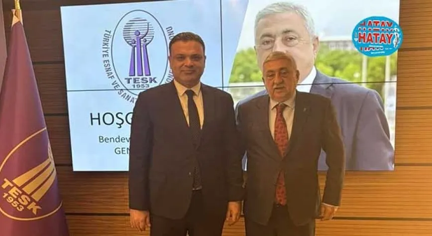 BAŞKAN YILMAZ TESK YÖNETİM KURULU TOPLANTISINA KATILDI