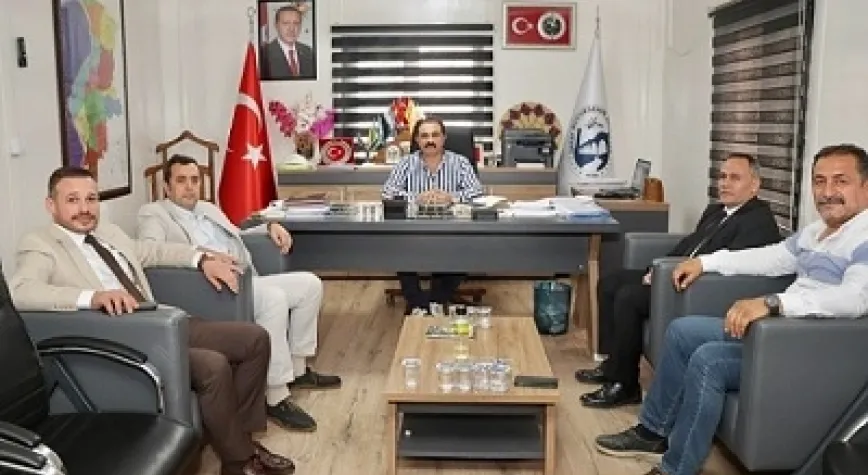 BAŞKAN YUMUŞAK'TAN DAİRE BAŞKANLIĞINA ZİYARET